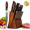 Set de couteaux de cuisine 15 pièces en acier inoxydable Voir les images du produit 3