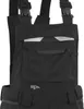 Close-up of the chest area of black overalls. Produktbild-Vorschau