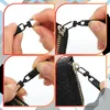 Set Reißverschlussanhänger aus Metall, 5 Stück, schwarz Produktbild-Vorschau 4