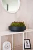 VIVANNO Dekoschale Fiberglas ESCADA LOW Schale, Anthrazit Produktbild-Vorschau 6