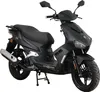 Mofaroller Mustang FI 50 ccm 25 kmh EURO 5 mattschwarz Produktbild-Vorschau 1