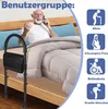 YUENFONG Zábradlí na postel Zvedací pomůcka na postel pro Náhled obrázku produktu 4