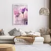 Poster - Poster ohne Rahmen - Blumen Rosa Vintage - 70x100 Produktbild-Vorschau 6