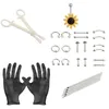 Professionelles Body Piercing Tool Kit Ohr Nase Nabel Produktbild-Vorschau 2