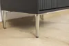 Set de 4 pieds de meuble - Pieds à pic chromés élégants de Voir les images du produit 8