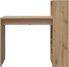 vidaXL Scrivania Artisan in rovere 108 x 55 x 103,5 cm Anteprima dell’immagine prodotto 5