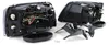 Carparts-Online GmbH Für VW Bus T5 2003-2009 Klarglas H7 H1 Scheinwerfer Schwarz mit LWR Motor – Seitenprofil und Konturen Produktbild-Vorschau
