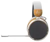 A side view of a pair of headphones with a microphone. Podgląd zdjęcia produktu