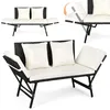 Izrielar Gartenbank Lounge Sessel Outdoor Loungemöbel Produktbild-Vorschau 1
