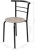 vidaXL Table de petit déjeuner Bar Set MDF Voir les images du produit 9
