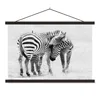MuchoWow® Textilposter Zebra - Tiere - Natur - Safari Produktbild-Vorschau 1