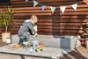 MUDDY BUDDY® Sandkasten "Space Saver" warmgrau Produktbild-Vorschau 7