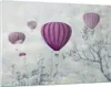 Bilder auf glas - Ballon Baum Flug - 120x80cm - Glasbilder Produktbild-Vorschau 1