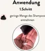 hair2heart Extensions Shampoo 200ml ohne Silikon Sulfate Produktbild-Vorschau 4