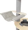 Kratzbaum Harper · beige-anthrazit · ca. 76 x 76 x 168 cm Produktbild-Vorschau 7