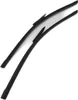 Two black windshield wiper blades are shown against a white background. Anteprima dell’immagine prodotto