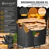 KESSER® Brennholzkorb aus extra dicker Filz Kaminholzkorb Produktbild-Vorschau 2