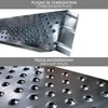 VOUNOT 2X Auffahrrampe 400kg Verzinkter Stahl, rutschfest Produktbild-Vorschau 3