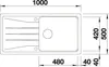 BLANCO SONA XL 6 S Einbauspüle / SILGRANIT / Tartufo / Produktbild-Vorschau 8