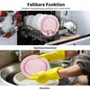 Gärkörbchen Set Silikon faltbar, rund & oval Brotgärkorb Produktbild-Vorschau 3
