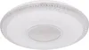A white ceiling light with decorative elements. Produktbild-Vorschau