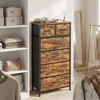 SONGMICS Kommode im modernen Stil, Schubladenschrank mit 6 Produktbild-Vorschau 1