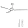 Sofucor Deckenventilator aus Holz, 132 cm, mit Licht und Produktbild-Vorschau 11