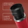 EMSA Travel Mug Classic N2022200, Czarny, Czerwony, Stal Podgląd zdjęcia produktu 8