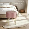 TecTake 403953, Pink, Polyester, Stahl, MDF-Platten Produktbild-Vorschau 7