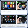 7'' DAB+ Android15 Autoradio 1DIN universell Carplay 2+32G Produktbild-Vorschau 9
