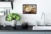 MuchoWow® MuchoWow® Gerahmtes Poster Käsefondue mit Brot Produktbild-Vorschau 3