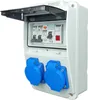 Stromverteiler 230V - Schuko Steckdosen, Signalleuchte LED Produktbild-Vorschau 1
