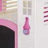Dolu Garten Spielhaus mit Zubehör in Weiß/Rosa Produktbild-Vorschau 4