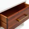 Nachttisch Akazienholz Massiv 40x30x57 cm Produktbild-Vorschau 5