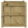 vidaXL Bac à plantes 50x50x50 cm Bois de pin imprégné Voir les images du produit 5