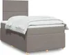 Maison Exclusive - Boxspringbett mit Matratze Taupe 120x190 Produktbild-Vorschau 1