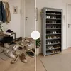 Relaxdays Schuhschrank VALENTIN, HxBxT:161x88x30cm, Produktbild-Vorschau 3