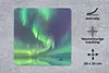 MuchoWow® Mauspad Mousepad Nordlichter - Sternenhimmel - Produktbild-Vorschau 2