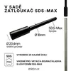 Erdax AISI 316 V4A nerezová 3x1m Ø20mm Hlboká uzemňovacia Náhľad obrázku produktu 3