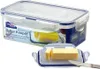 A LocknLock butter keeper container with a butter stick inside is shown, with the container lid open. Náhľad obrázku produktu