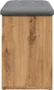 Lavička na topánky Artisan Dub 82x32x45,5 cm Konštrukčné Náhľad obrázku produktu 5