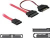 DeLOCK SATA cable, 0.5m, 0,5 m, Samec/samice, Červená Náhled obrázku produktu 1