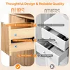Mobile da bagno FCH, mobile da bagno con anta rigata, 3 Anteprima dell’immagine prodotto 5