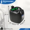 PETEX Reserve-Kraftstoff Kanister, schwarz, 2x 10 Liter = Produktbild-Vorschau 5