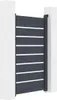 Gartentür aus aluminium 1m VOGEL H.160cm grau Produktbild-Vorschau 5
