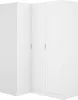 Dmora Guardaroba 3 Ante Australia 90.5x133 cm Bianco, Anteprima dell’immagine prodotto 1