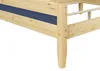 Massivholzbett Kiefer 160x200 mit wählbarem Farbpolster Produktbild-Vorschau 5