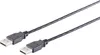 USB-A Verbindungskabel, 2.0, schwarz, 1m Produktbild-Vorschau 1