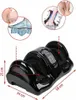 A collage of images showing a foot massager with diagrams illustrating its features and dimensions. Náhľad obrázku produktu
