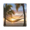 MuchoWow® Mauspad Mousepad Sonnenuntergang - Hängematte - Produktbild-Vorschau 1